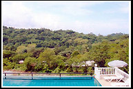 mountain woods resort hotel view